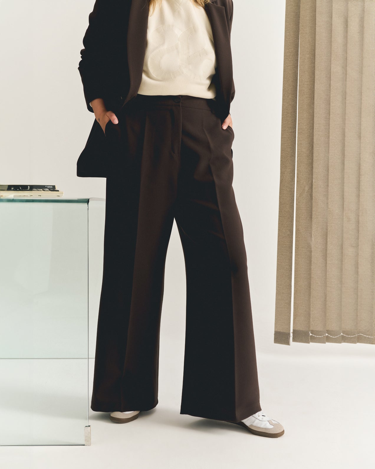 Pantalon Thom - Chocolat