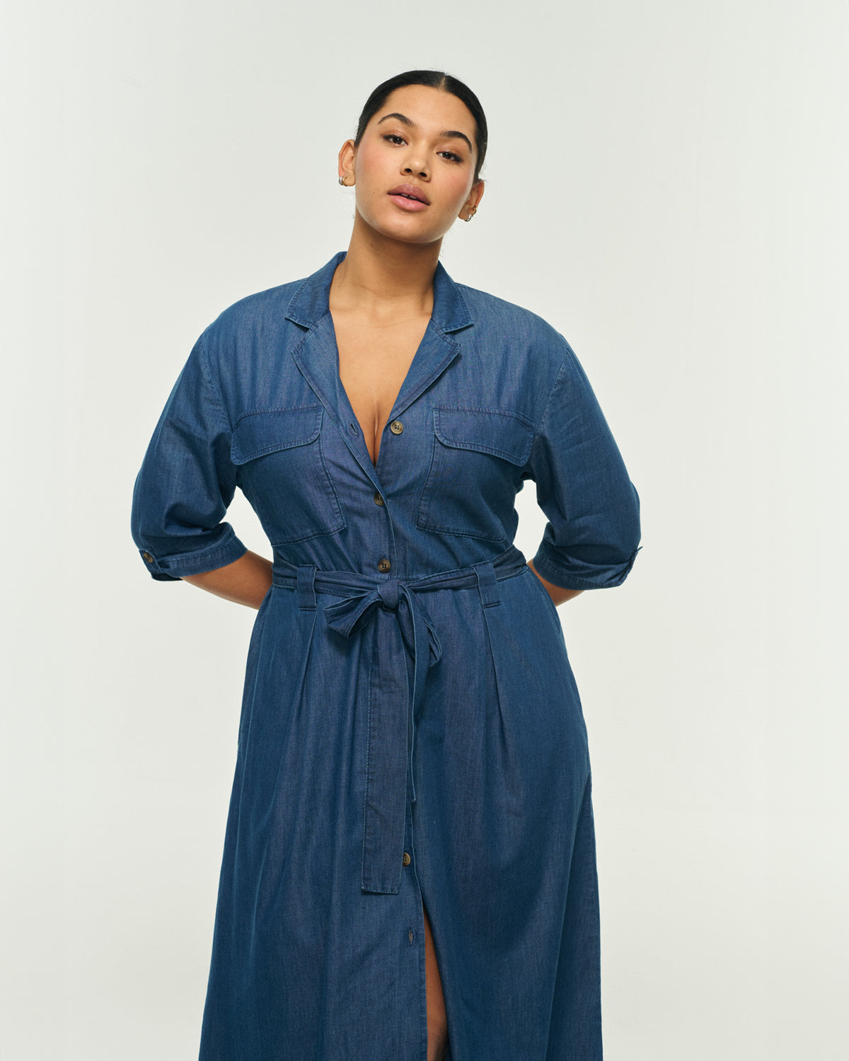 Robe Femme Premise Ligne A - Taille M, Noir/bleu, Sans Manches, Neuve étiquetée