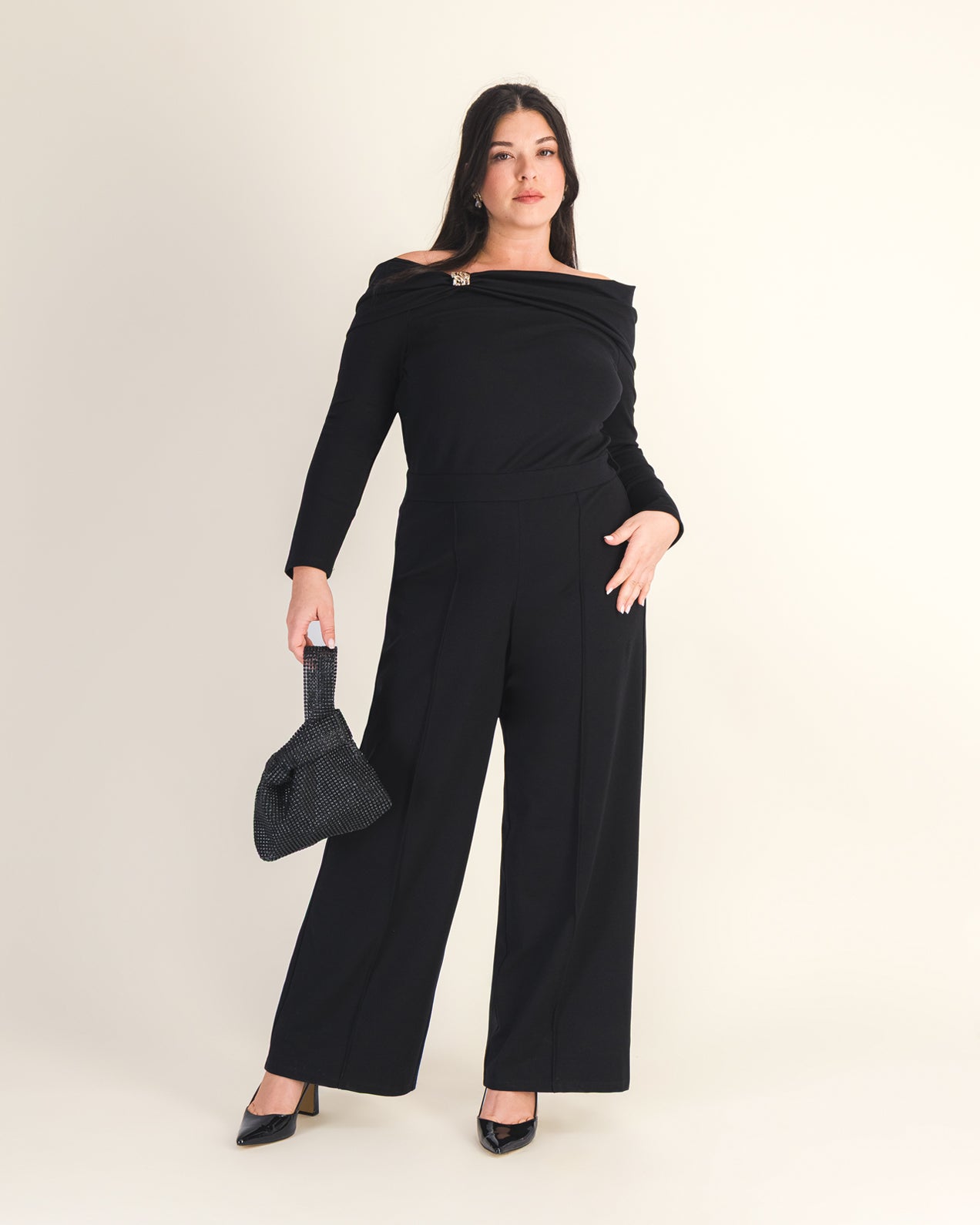 Combinaison Andy Noir Femme | Almé - Noir