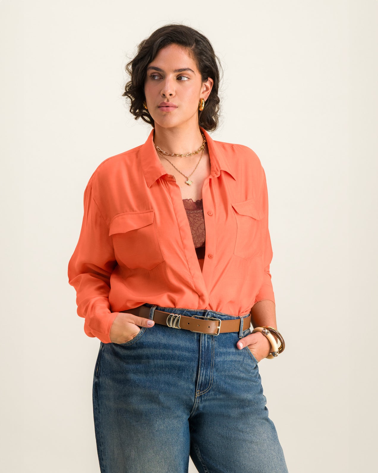 Chemise Minah manches longues