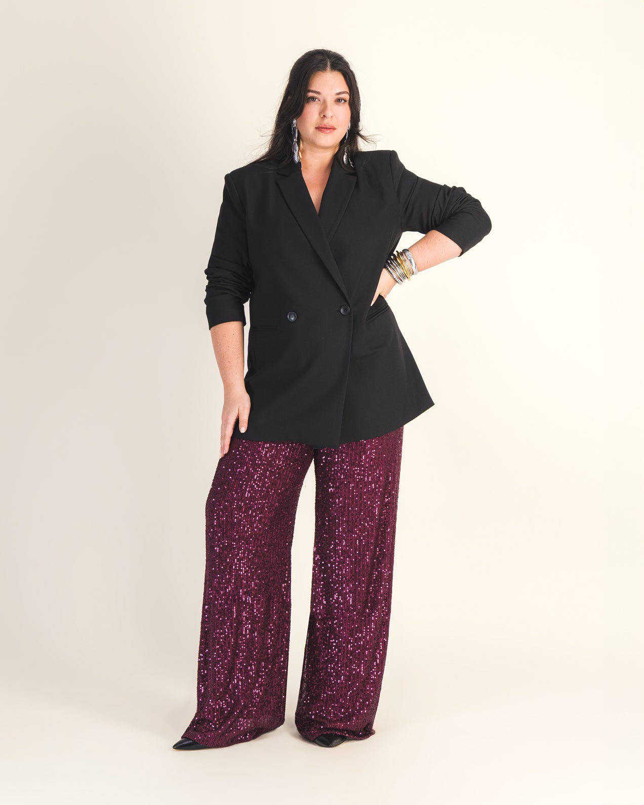 Pantalon Jones sequins