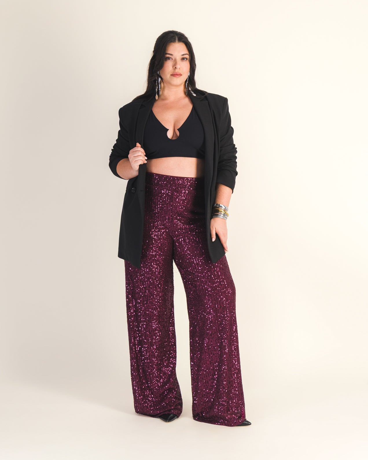 Pantalon Jones sequins